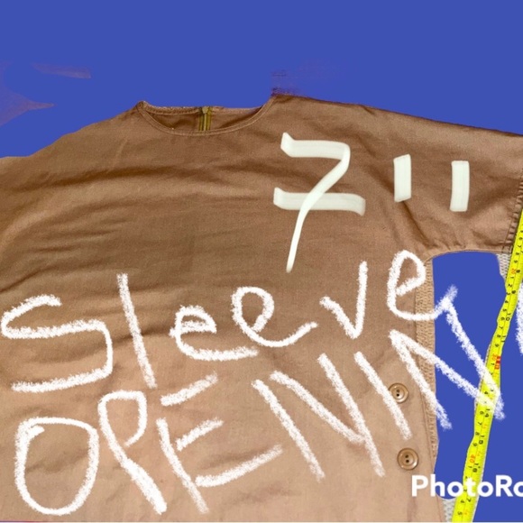 Caron Chicago vintage Zipper back Dress.size 10. - Picture 9 of 15